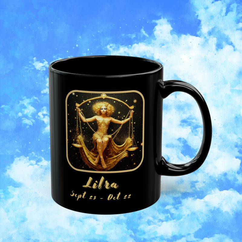 The Libra Zodiac Mug - Elegant & Harmonious Astrology Coffee Cup 11oz