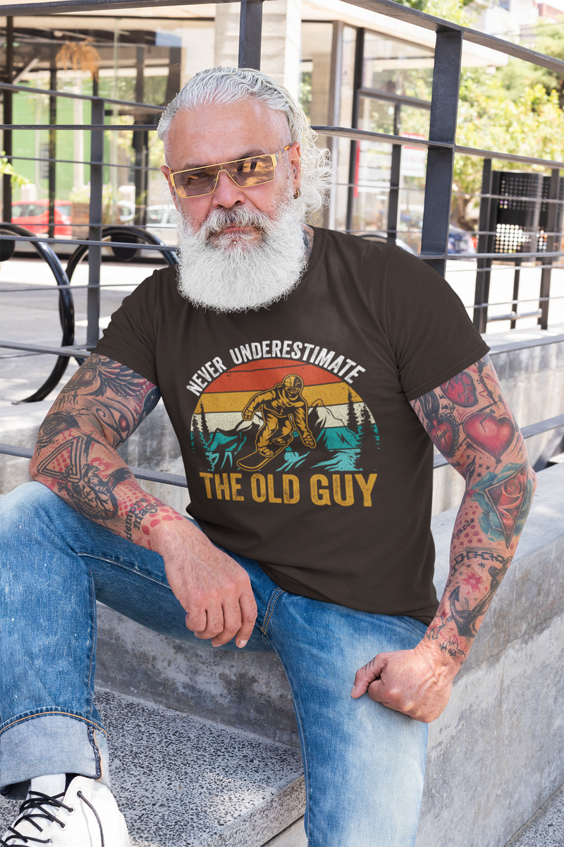 The Never Underestimate the Old Guy T-Shirt – Bold Adventure Tee