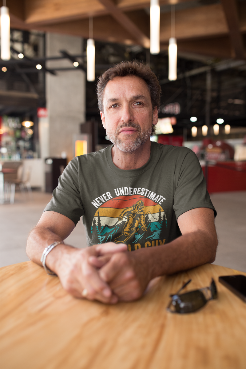 The Never Underestimate the Old Guy T-Shirt – Bold Adventure Tee