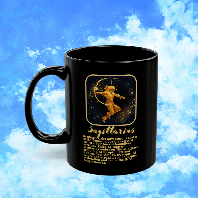The Sagittarius Zodiac Mug – Adventurous & Free-Spirited Coffee Cup