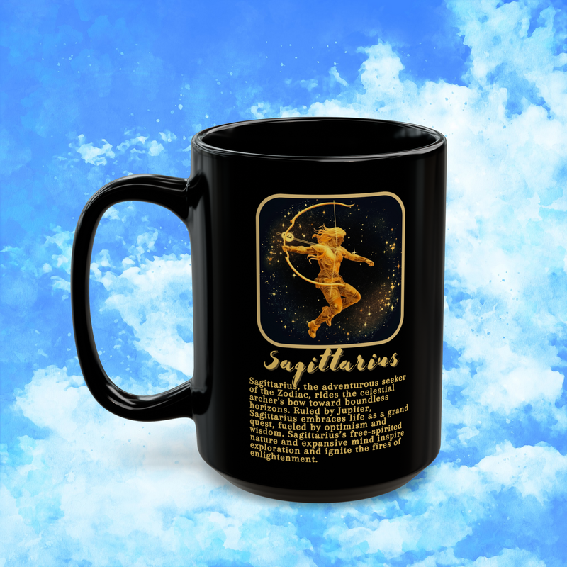 The Sagittarius Zodiac Mug – Adventurous & Free-Spirited Coffee Cup