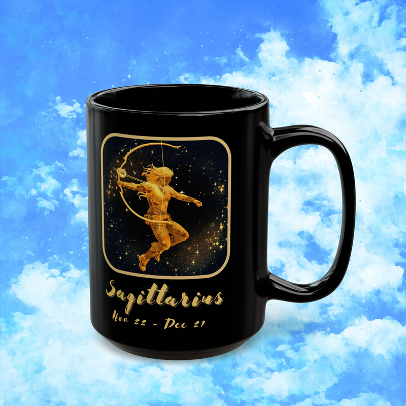 The Sagittarius Zodiac Mug – Adventurous & Free-Spirited Coffee Cup 15oz
