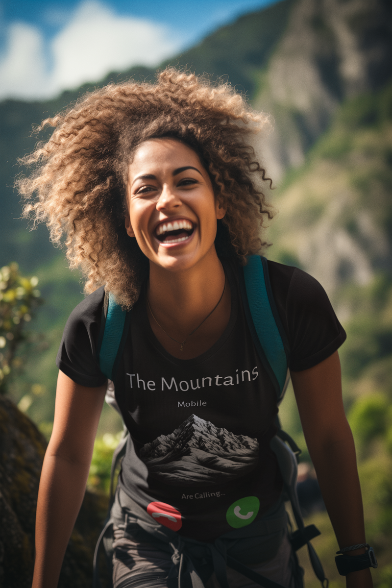 The Mountains Are Calling T-Shirt – Adventure and Hiking Tee