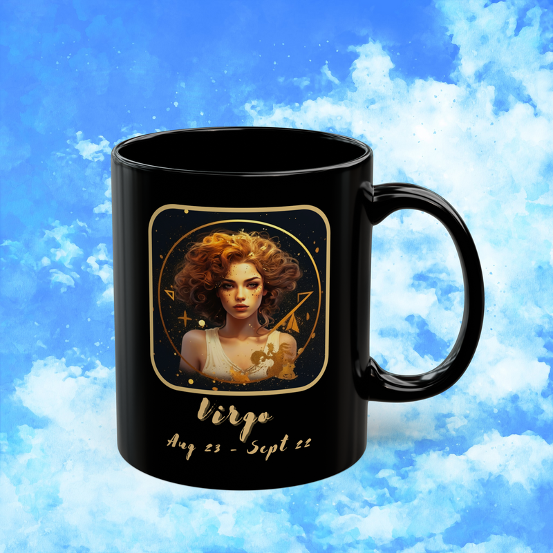 The Virgo Zodiac Mug - Practical & Intelligent Astrology Coffee Cup 11oz