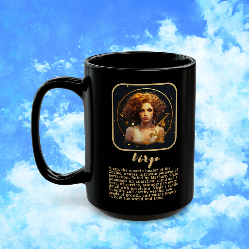 The Virgo Zodiac Mug - Practical & Intelligent Astrology Coffee Cup