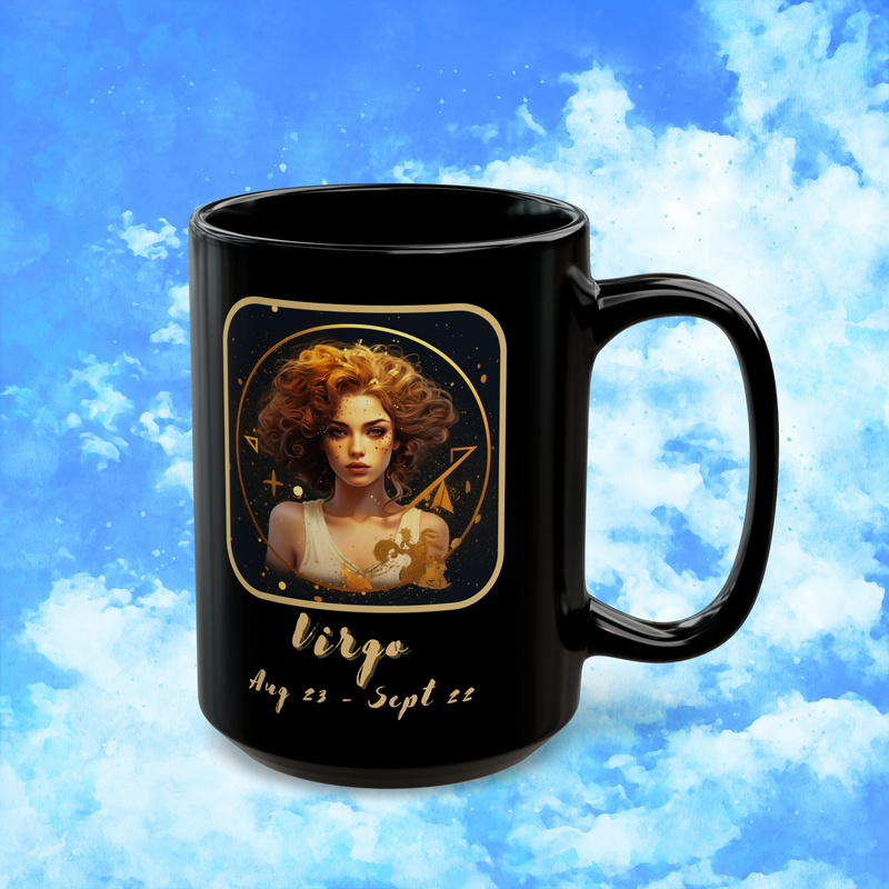 The Virgo Zodiac Mug - Practical & Intelligent Astrology Coffee Cup 15oz