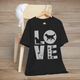 The Animal Love T-Shirt - Perfect for Veterinarians & Vet Techs Black
