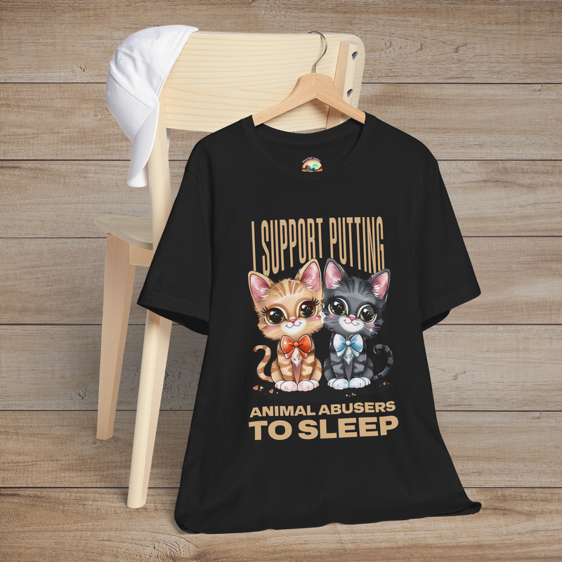 The Animal Rights T-Shirt – Bold Statement Tee for Animal Advocates in Black