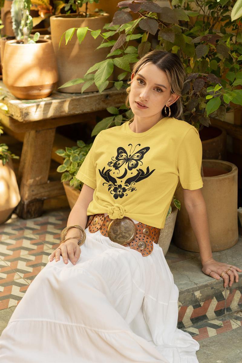 The Butterfly Release T-Shirt - A Symbol of Freedom & Transformation