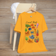 🐠 Coral Reef Celebration – Premium Ocean Life Graphic Tee Gold