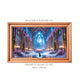 Gothic Cathedral Black Cat Art | Moonlit Sanctuary Frame TV (Digital Download)