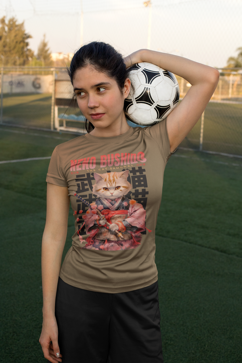 The Neko Bushido Cat Samurai T-Shirt – Funny & Stylish Japanese Cat Tee