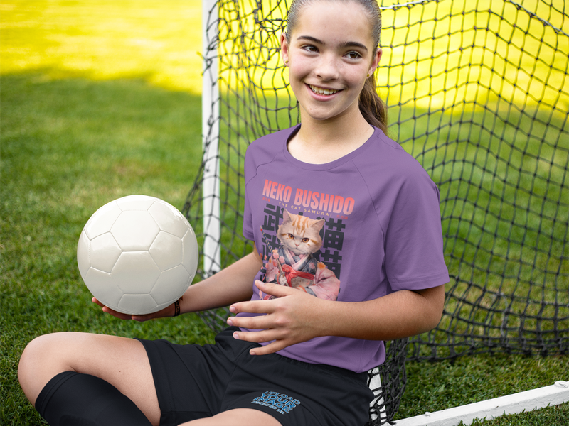 The Neko Bushido Cat Samurai T-Shirt – Funny & Stylish Japanese Cat Tee