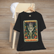 Black Not Enough Sage for This Sh*t T-Shirt with skeleton hand and sage graphic, combining goth, hippie, and boho style