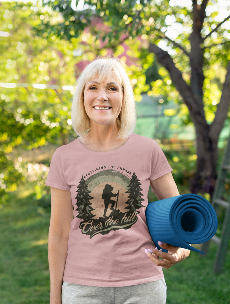 The Over the Hill Hiker T-Shirt – Redefining Aging with Adventure