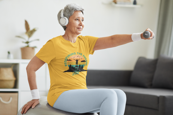 The Over the Hill T-Shirt – Funny & Inspiring Senior Adventure Tee