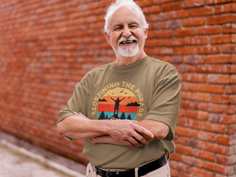 The Over the Hill T-Shirt – Funny & Inspiring Senior Adventure Tee