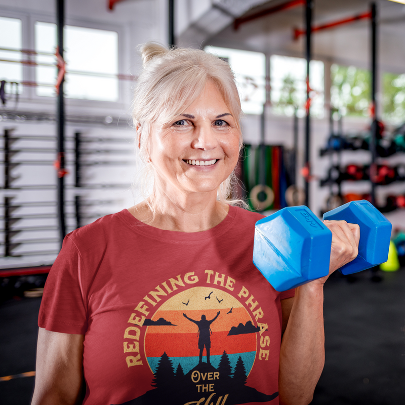 The Over the Hill T-Shirt – Funny & Inspiring Senior Adventure Tee