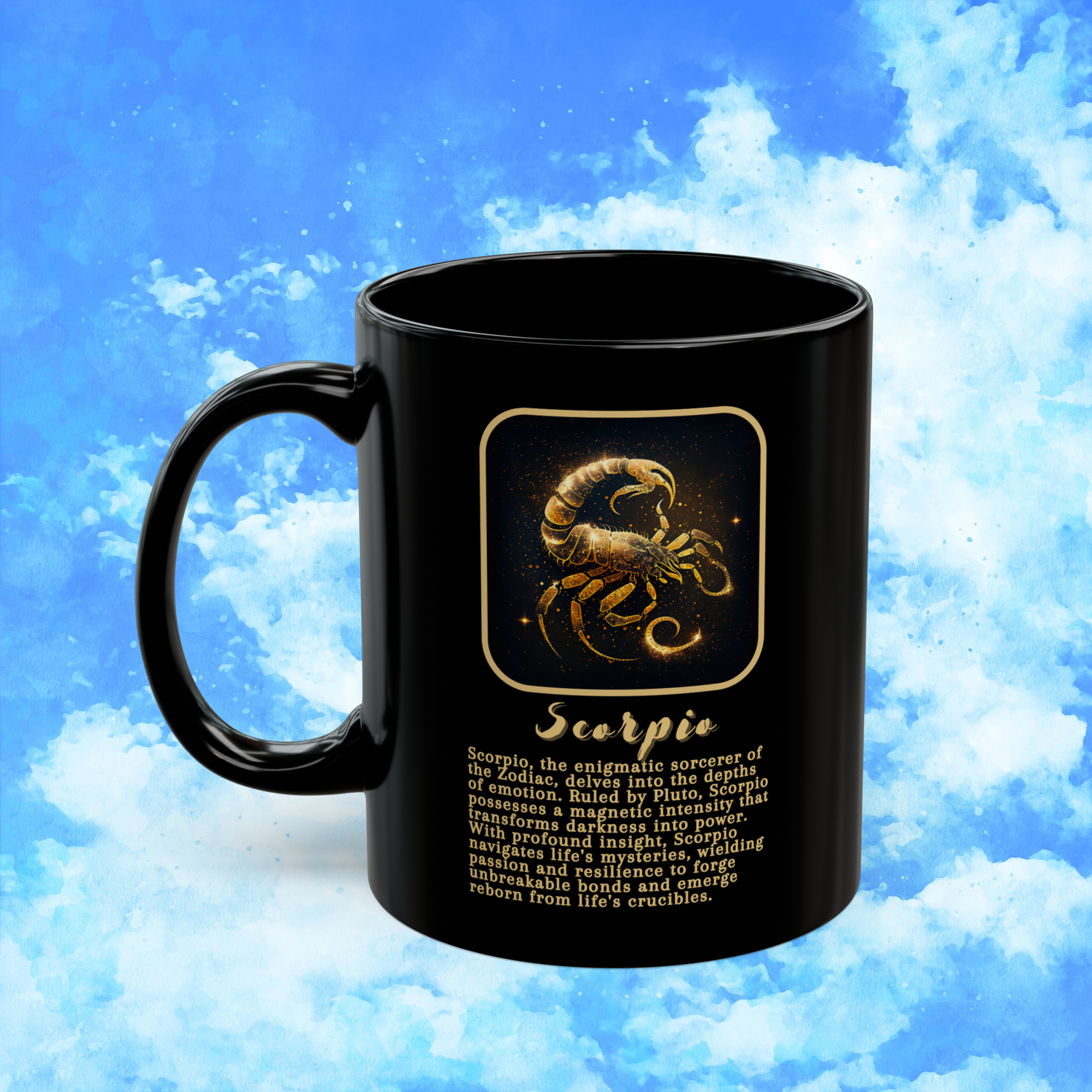 The Scorpio Zodiac Mug – Mysterious & Passionate Astrology Cup