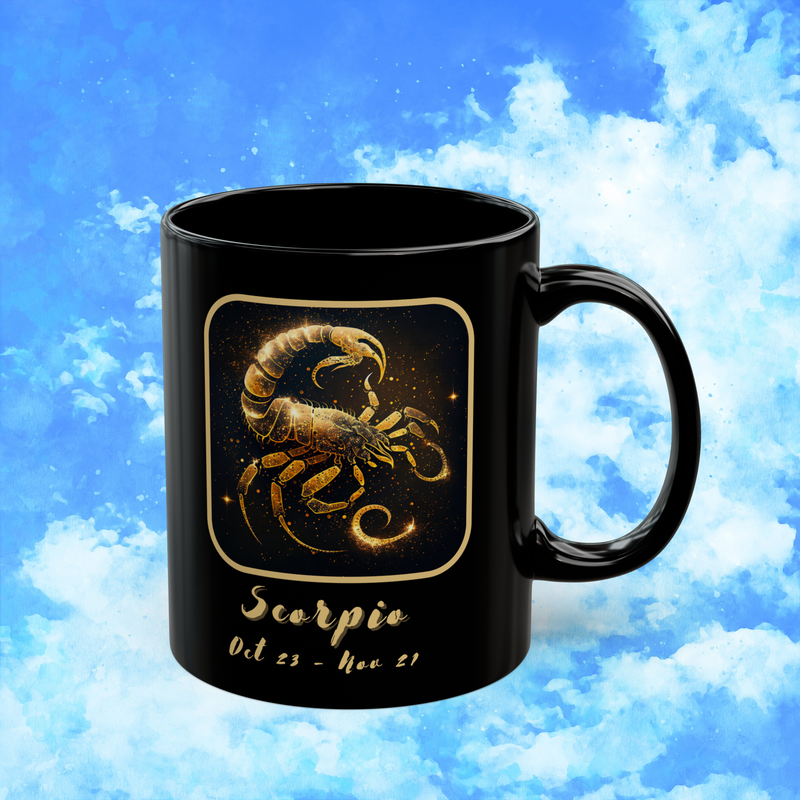 The Scorpio Zodiac Mug – Mysterious & Passionate Astrology Cup 11oz