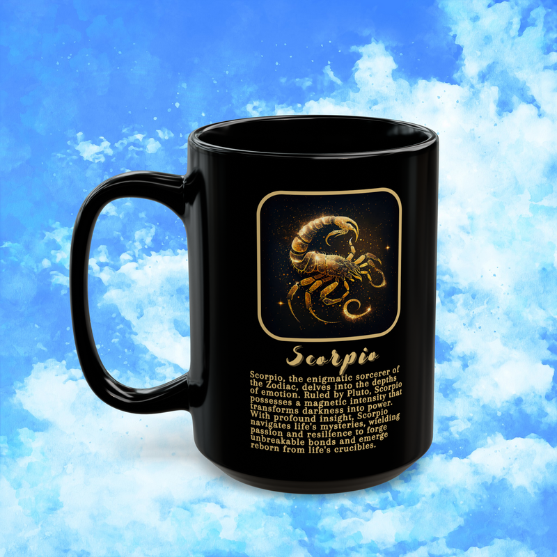The Scorpio Zodiac Mug – Mysterious & Passionate Astrology Cup