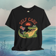 Self Care – Premium Relaxed Alligator Graphic Tee Black