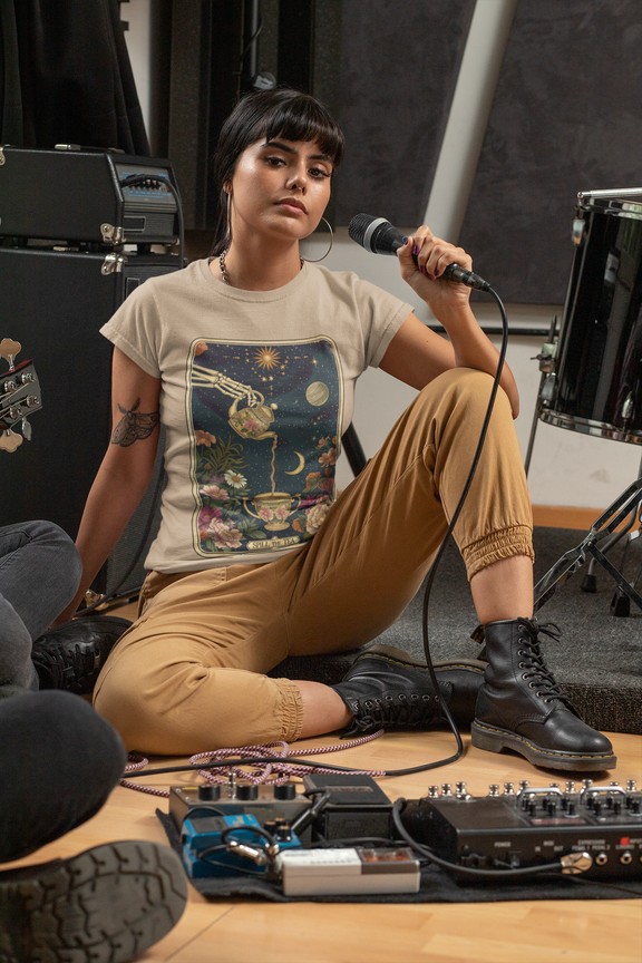 The “Spill the Tea” T-Shirt - Mystical & Celestial Gothic Tee