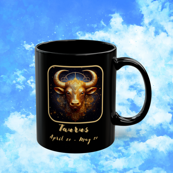 The Taurus Zodiac Mug - Strong & Grounded Astrology Coffee Cup 11oz
