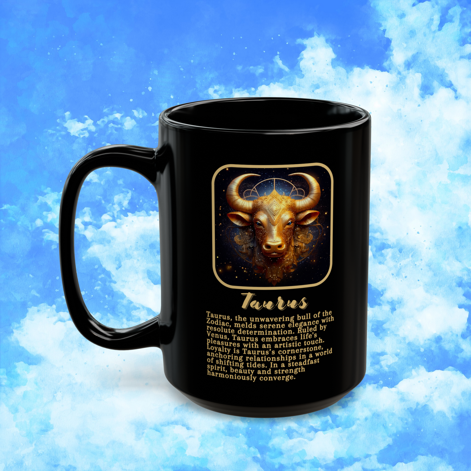 The Taurus Zodiac Mug - Strong & Grounded Astrology Coffee Cup