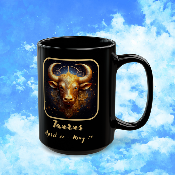 The Taurus Zodiac Mug - Strong & Grounded Astrology Coffee Cup 15oz