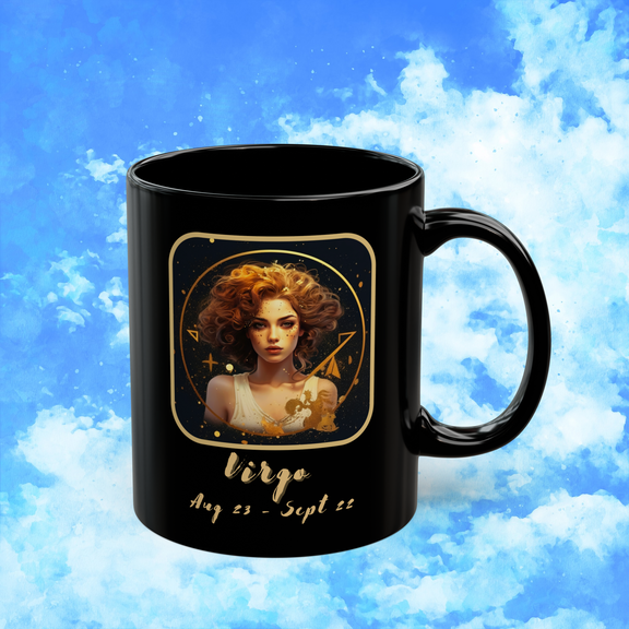 The Virgo Zodiac Mug - Practical & Intelligent Astrology Coffee Cup 11oz