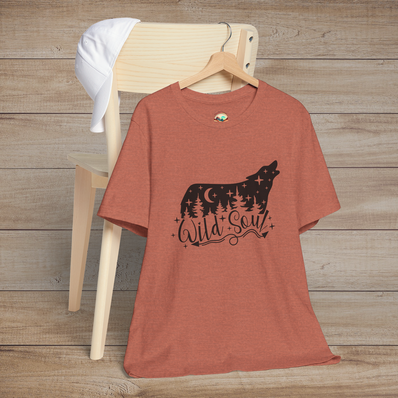 The Wild Soul T-Shirt - A Tribute to Nature & the Untamed Spirit Heather Clay