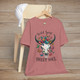The Wild Spirit Sweet Soul T-Shirt - Boho Chic Free Spirit Tee Heather Mauve